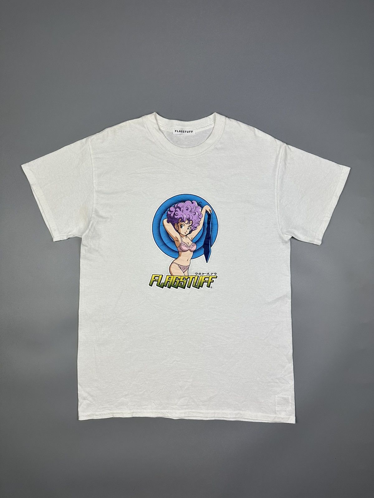 Flagstuff × Hook-Ups × Japanese Brand Flagstuff x Dragon Ball Ranfan Hook-Ups Design Tee Size US M / EU 48-50 / 2 - 1 Thumbnail