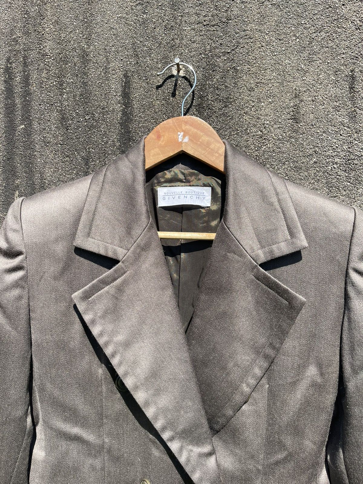Givenchy Vintage Givenchy Nouvelle Boutique Double-Breasted Blazer Size M / US 6-8 / IT 42-44 - 2 Thumbnail