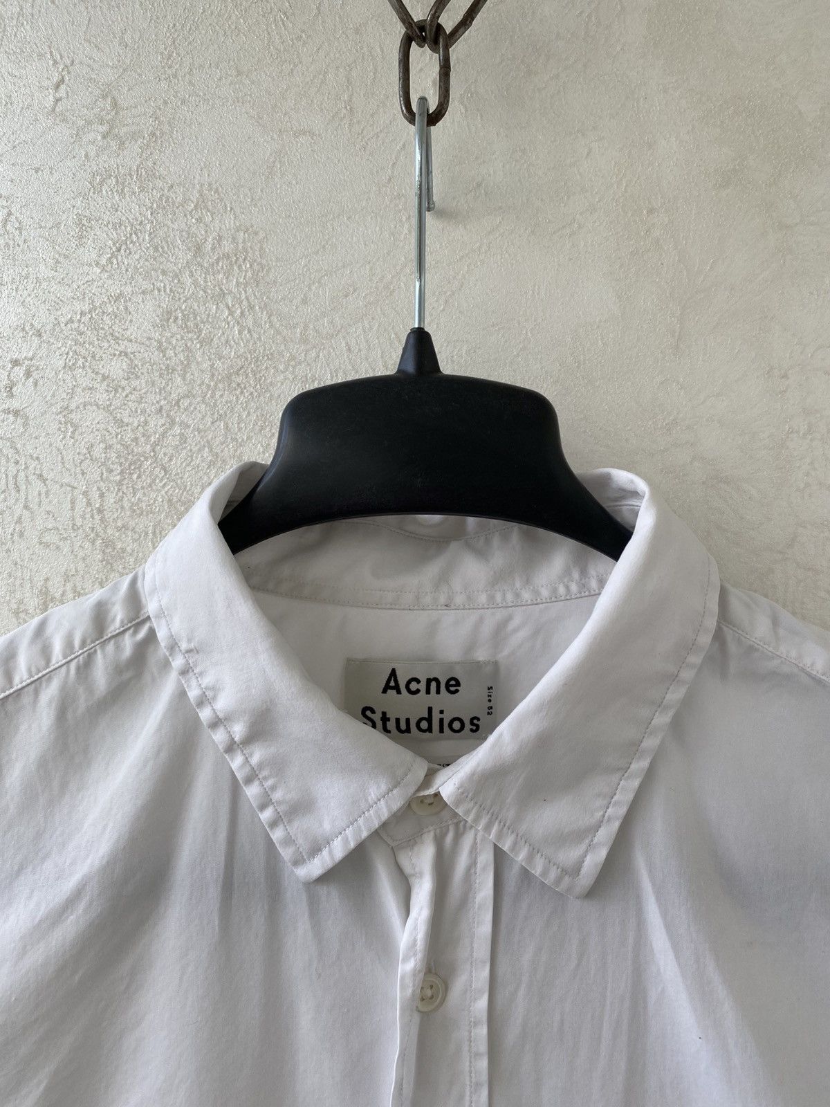 Acne Studios Acne Studios Jeffrey Stripped Cuff Button Up Shirt Size 52 Size US L / EU 52-54 / 3 - 5 Thumbnail