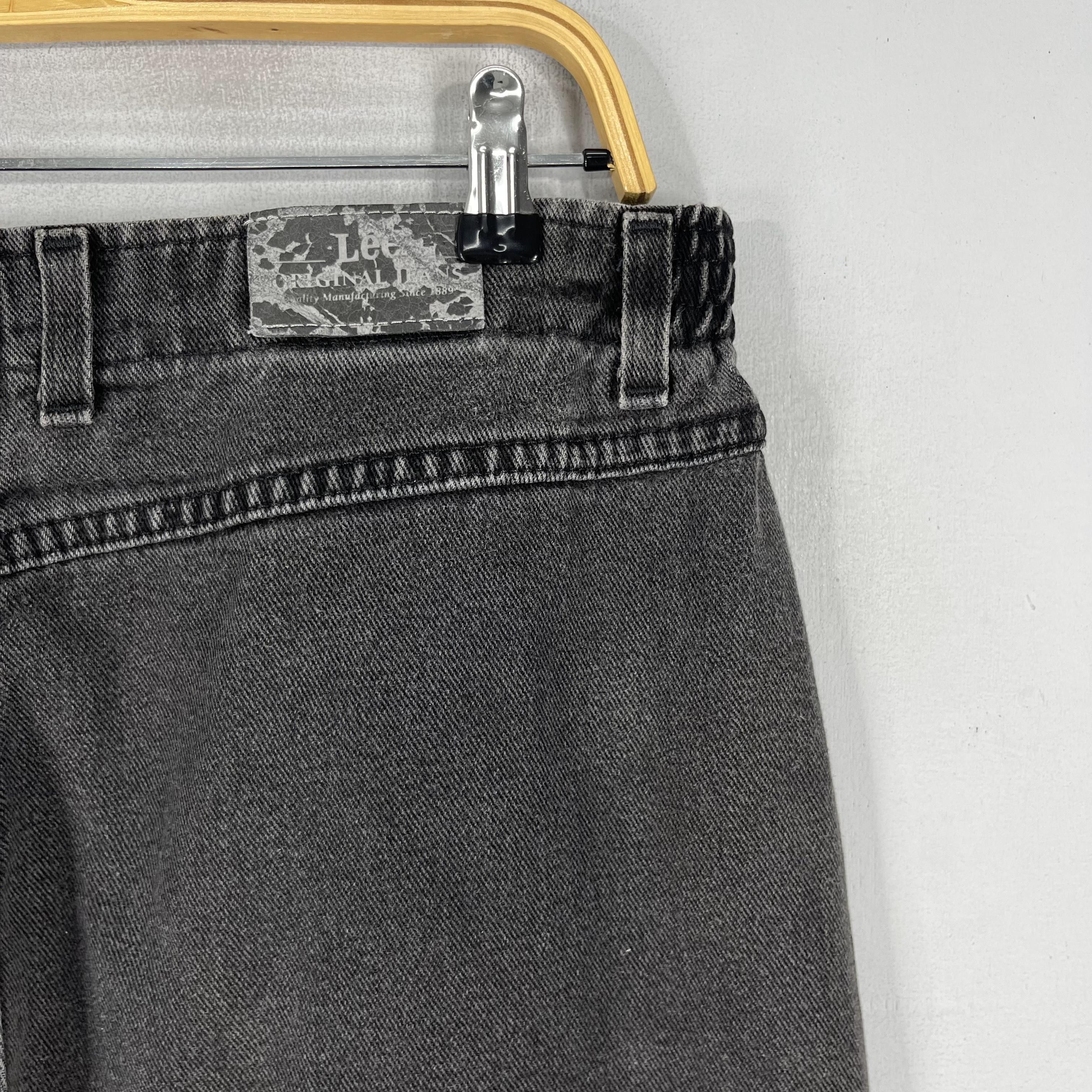 Lee × Vintage Size 33 Vintage Lee Ultra High Waisted Curvy Tapered Jeans Size 33" - 8 Thumbnail