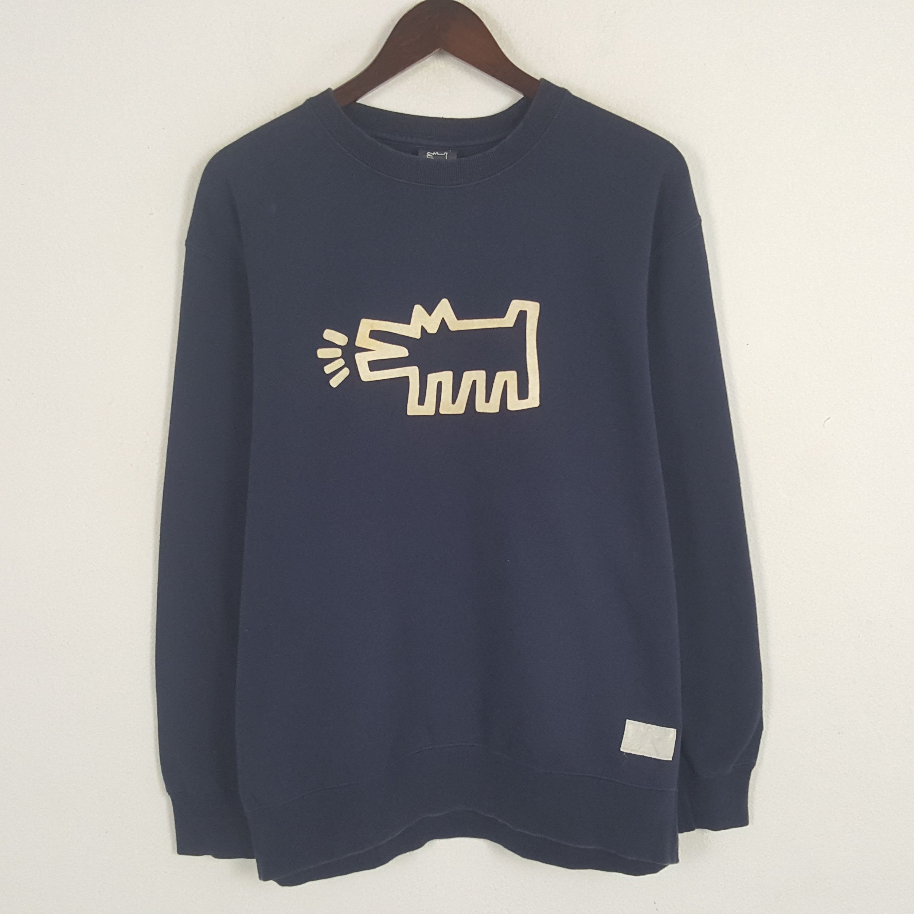 Keith Haring × Vintage Vintage Keith Haring Art Sweatshirt Size US L / EU 52-54 / 3 - 1 Thumbnail