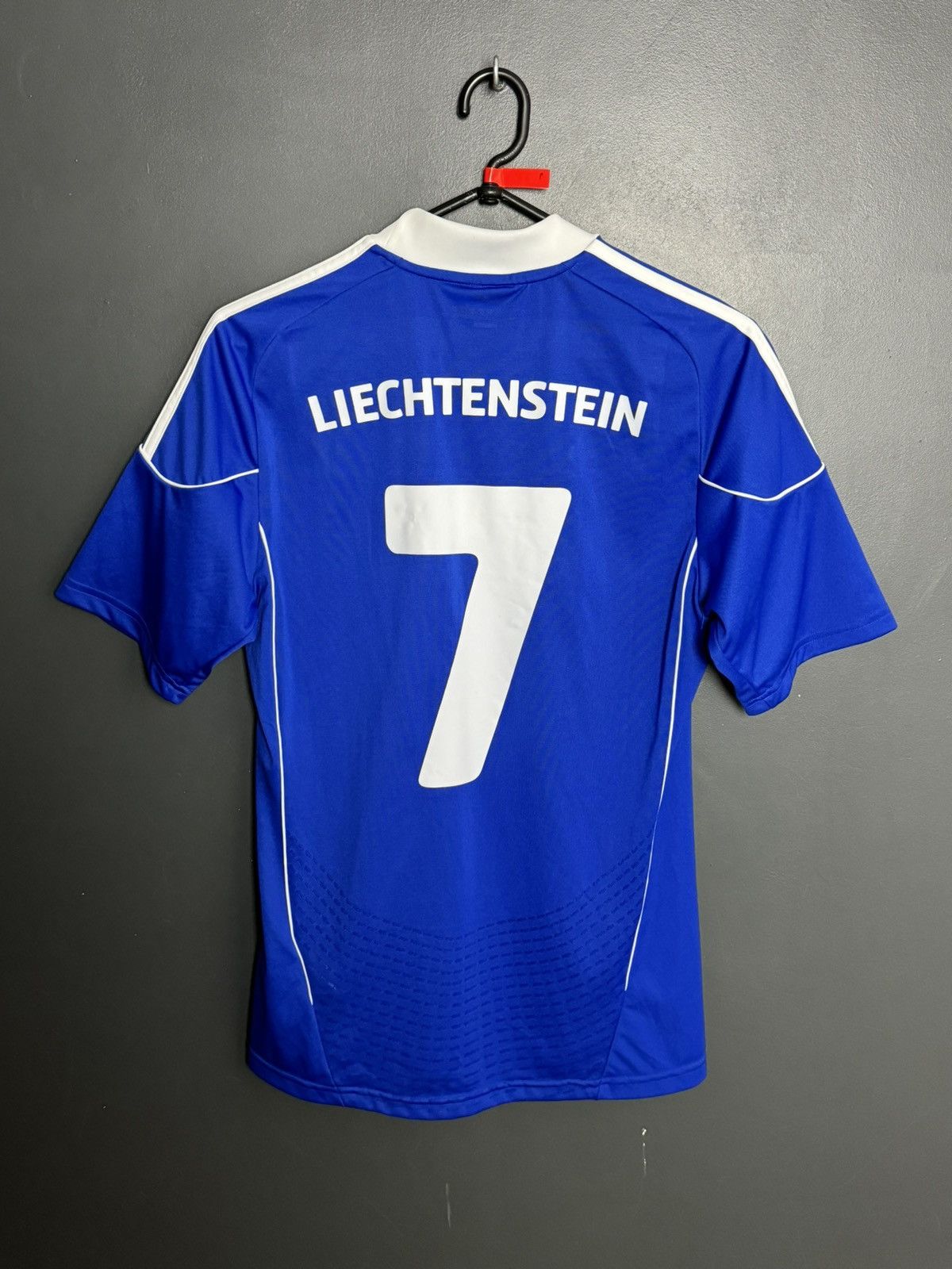 Adidas Liechtenstein 10/12 Away Player Issue Football Jersey Shirt Size US S / EU 44-46 / 1 - 2 Thumbnail