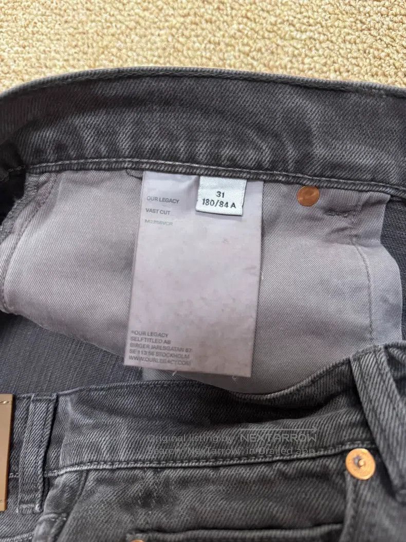 Our Legacy Our Legacy Denim Jeans Size US 31 - 5 Thumbnail