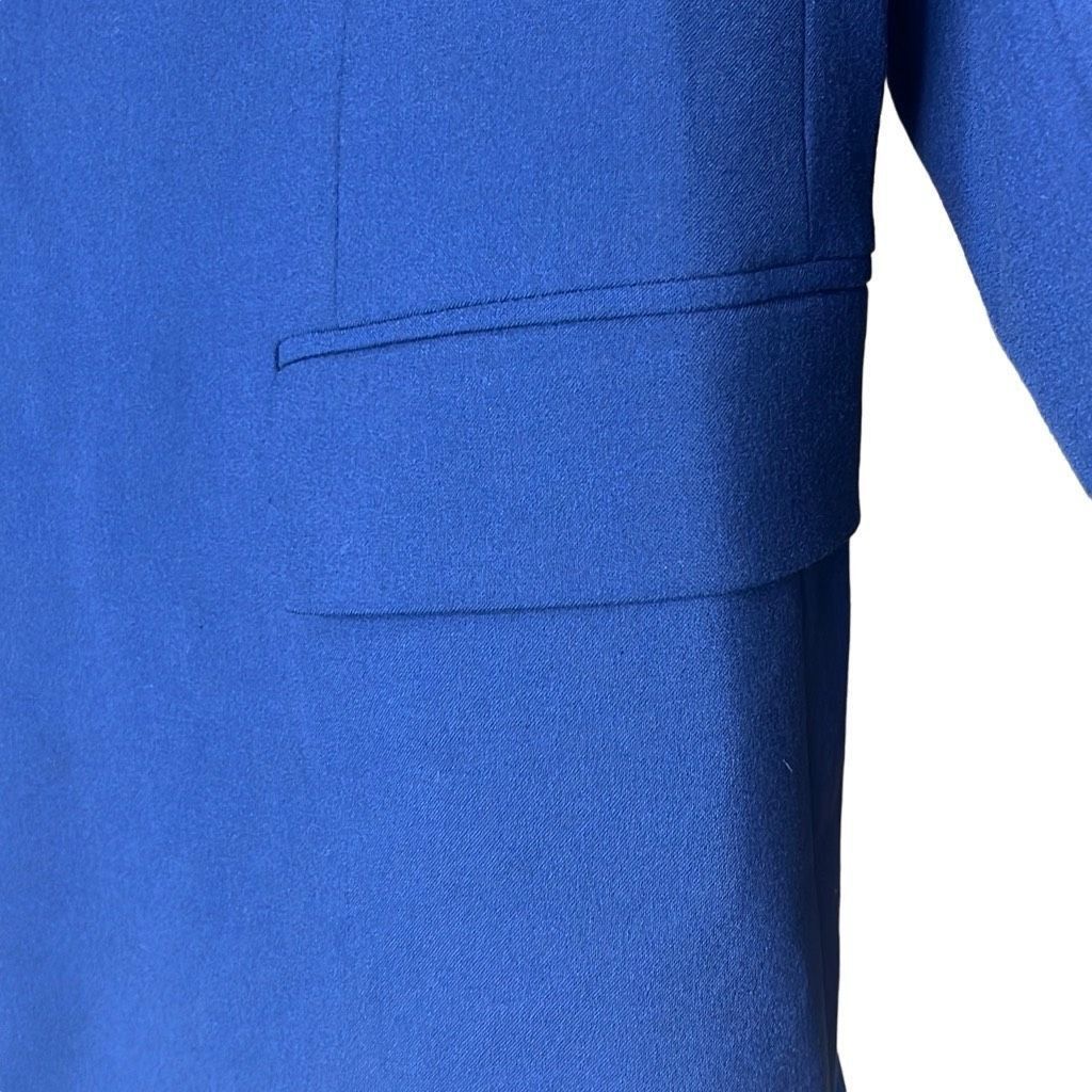 Nordstrom Nordstrom Rack Mens 44R Slim Fit Suit Jacket Iris Blue Pockets Two Button NWT Size 44S - 5 Thumbnail