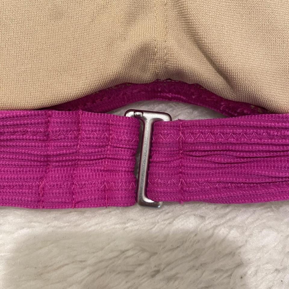 Other Brand New Deep Fuchsia High Neck Bikini Top Size XS / US 0-2 / IT 36-38 - 3 Thumbnail
