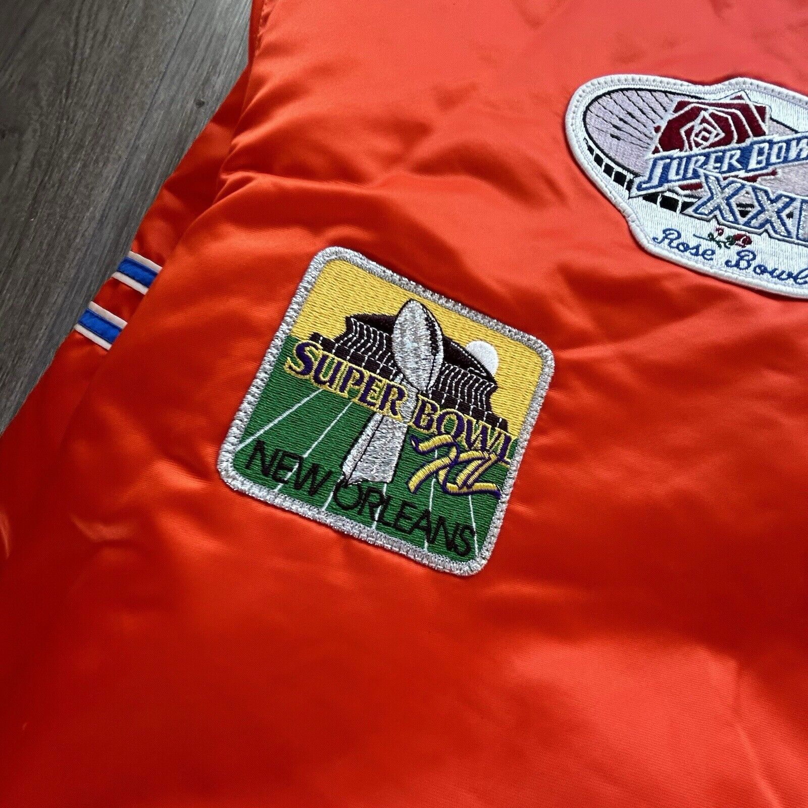 Starter Starter Denver Broncos Satin Jacket John Elway Super Bowl Size US XL / EU 56 / 4 - 6 Thumbnail