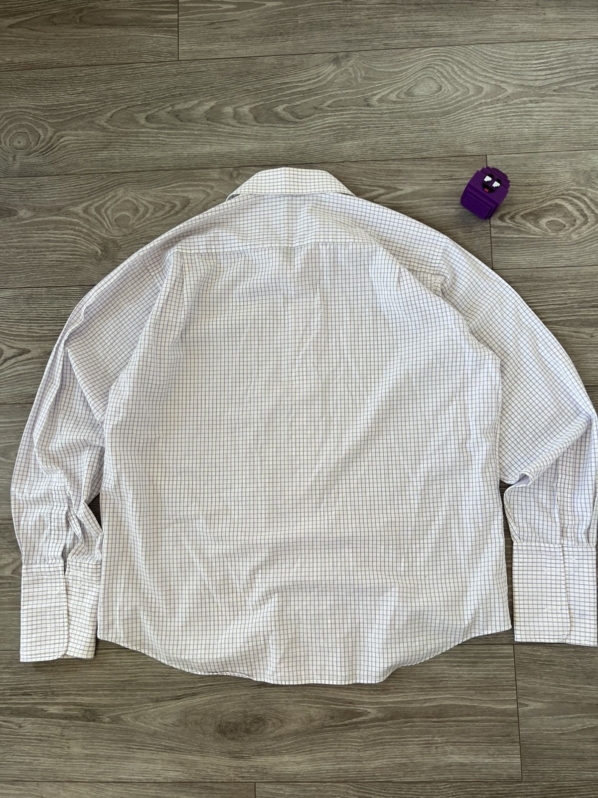 Balmain ‼️Vintage Balmain 80s Mens Cuffinks Luxury Paris Shirt‼️ Size US XXL / EU 58 / 5 - 24 Thumbnail