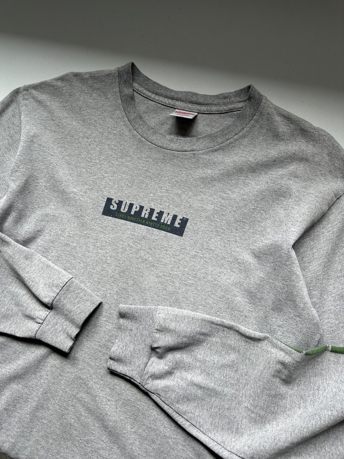 Supreme Supreme Box Logo Long Sleeve Tee Oversized Size US M / EU 48-50 / 2 - 6 Thumbnail