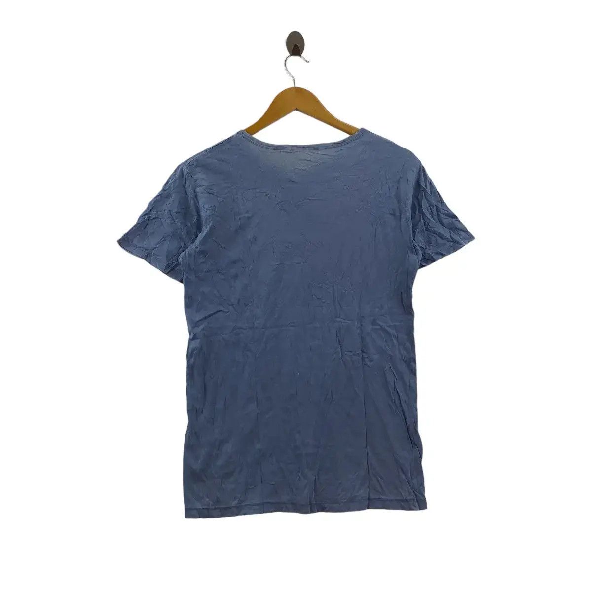 Armani Vintage ARMANI EXCHANGE Box Logo Crewneck Tee Shirt Top Size S / US 4 / IT 40 - 2 Thumbnail