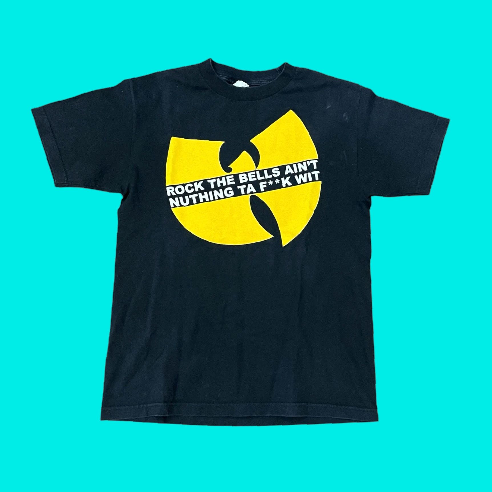 Bell VINTAGE Alstyle Wu Tang Clan Rock The Bells T-Shirt Mens Medium Black Hip Hop 90s Rap Tee Ol Dirty Bastard Size US M / EU 48-50 / 2 - 1 Thumbnail