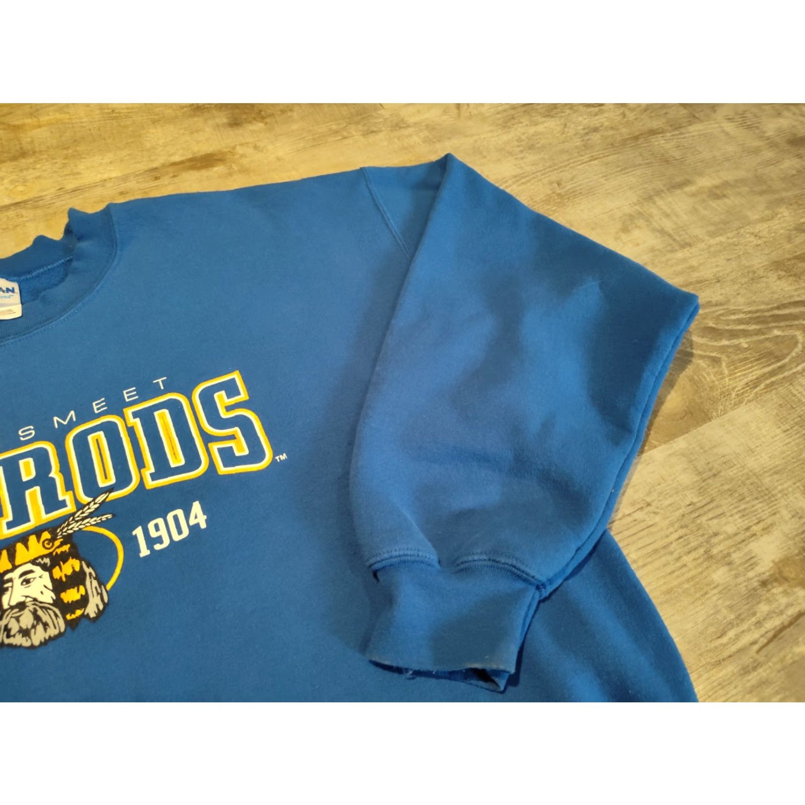 Gildan Vintage Watersmeet Nimrods Sweatshirt Crewneck Men's XL Blue Y2K ESPN Commercial Size US XL / EU 56 / 4 - 5 Thumbnail
