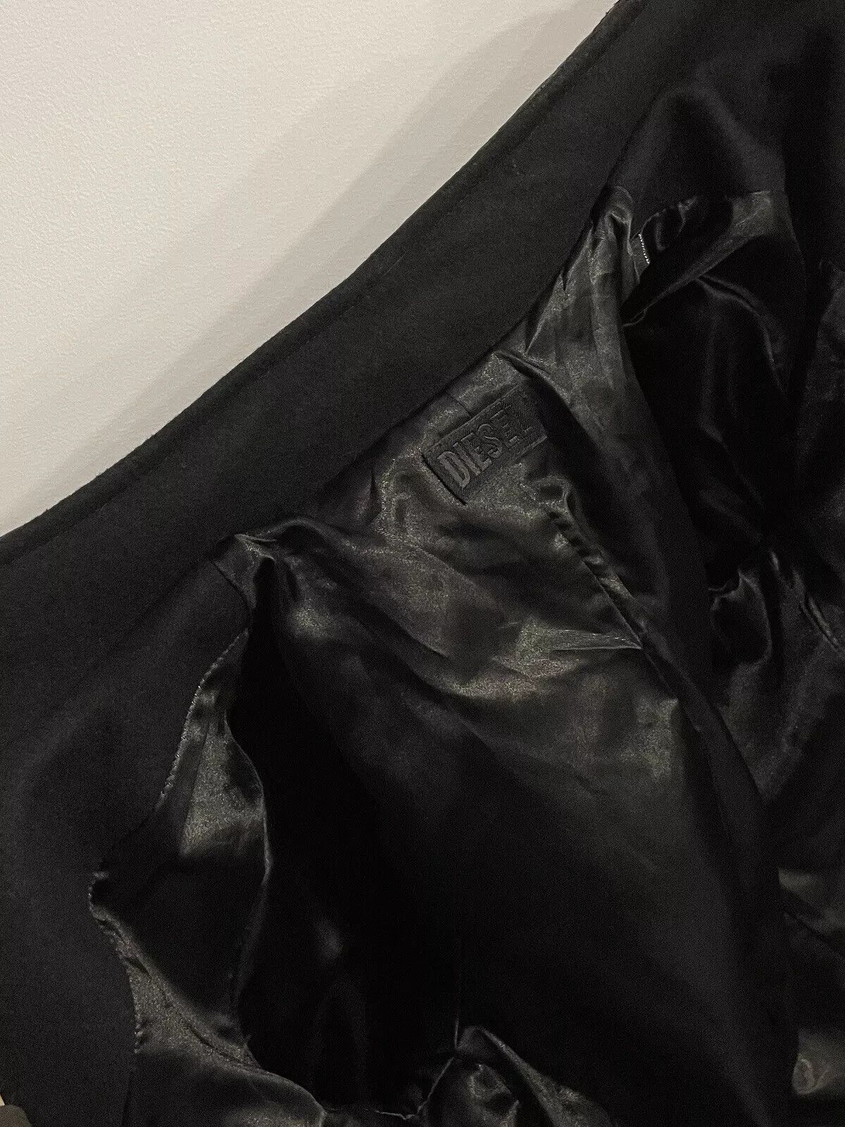 Diesel Diesel Wool Coat Womens With Leather Details Colar Zip Size S / US 4 / IT 40 - 15 Thumbnail
