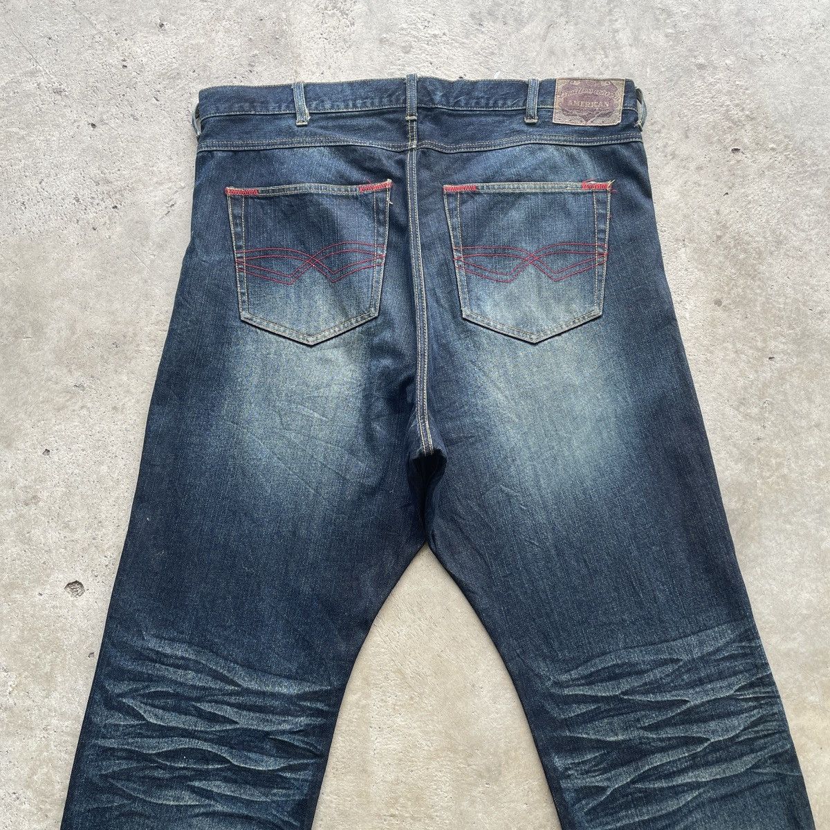 Vintage W42 Vintage Amore Puro American Rusty Distressed Jeans Pants Size US 42 / EU 58 - 9 Thumbnail