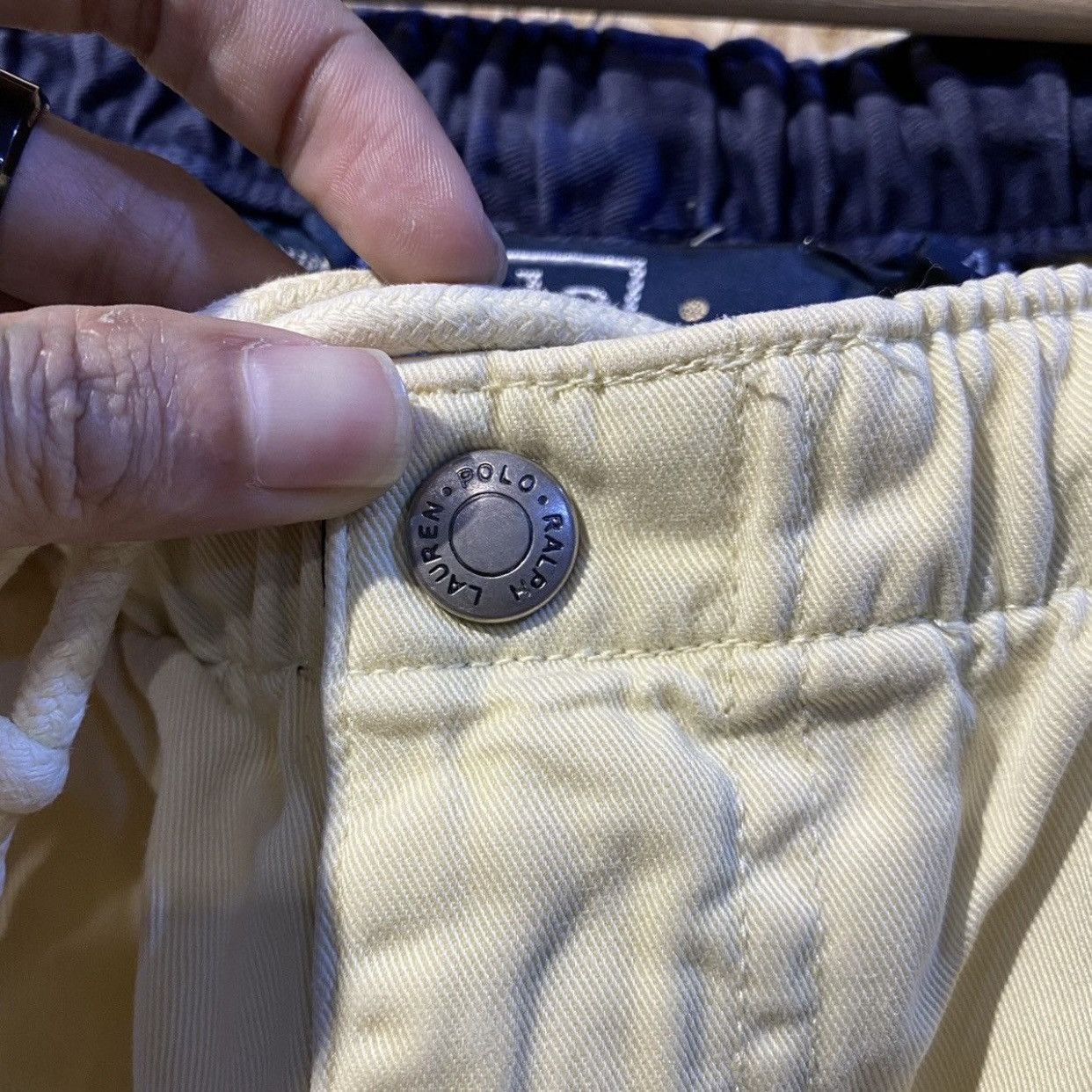 Polo Ralph Lauren × Ralph Lauren × Vintage Polo by Ralph Lauren Vintage Plain Swim Trunks Shorts Size US 38 / EU 54 - 7 Thumbnail
