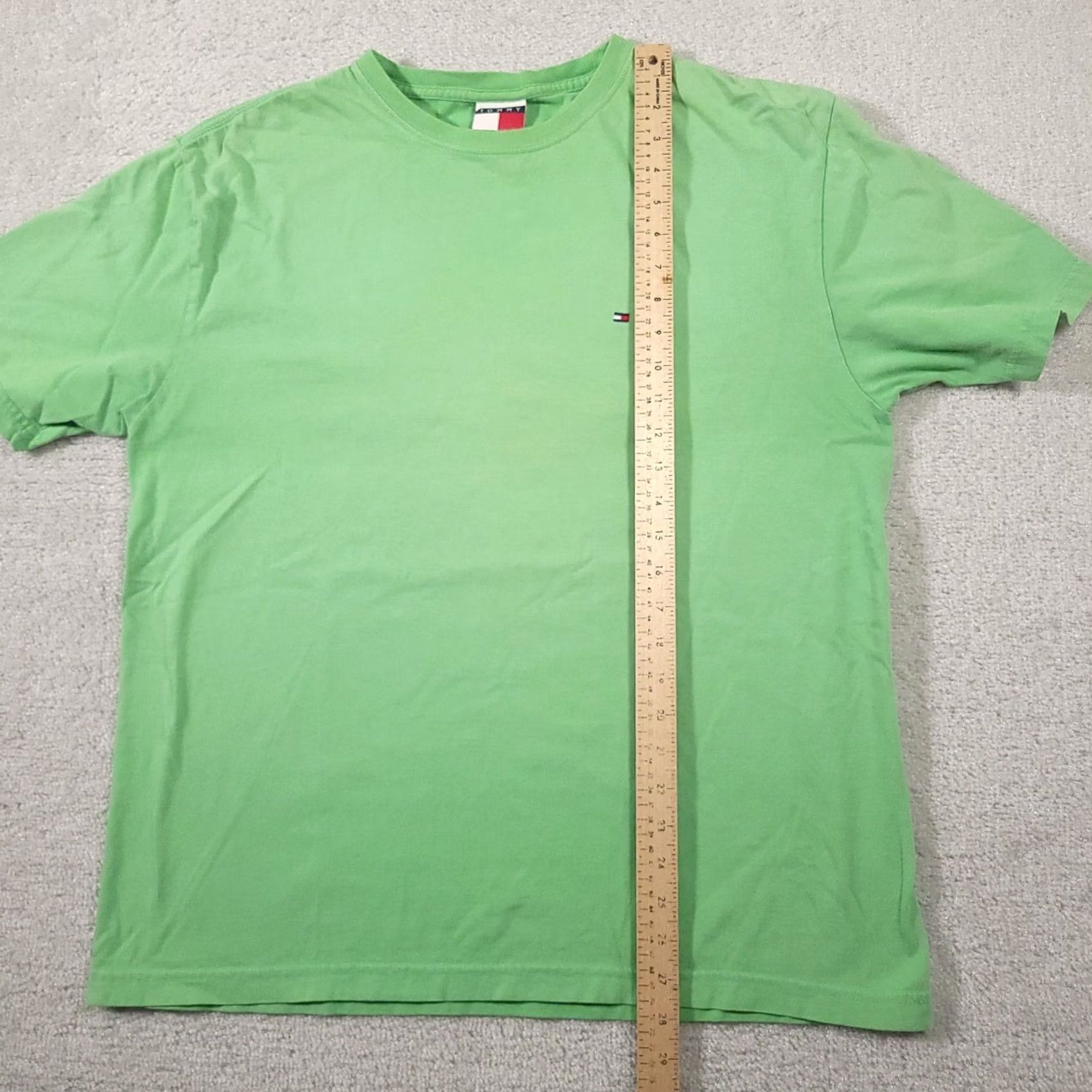 Tommy Hilfiger Tommy Hilfiger Shirt Mens Large Green Short Sleeve Embroidered Logo Casual Size US L / EU 52-54 / 3 - 7 Thumbnail