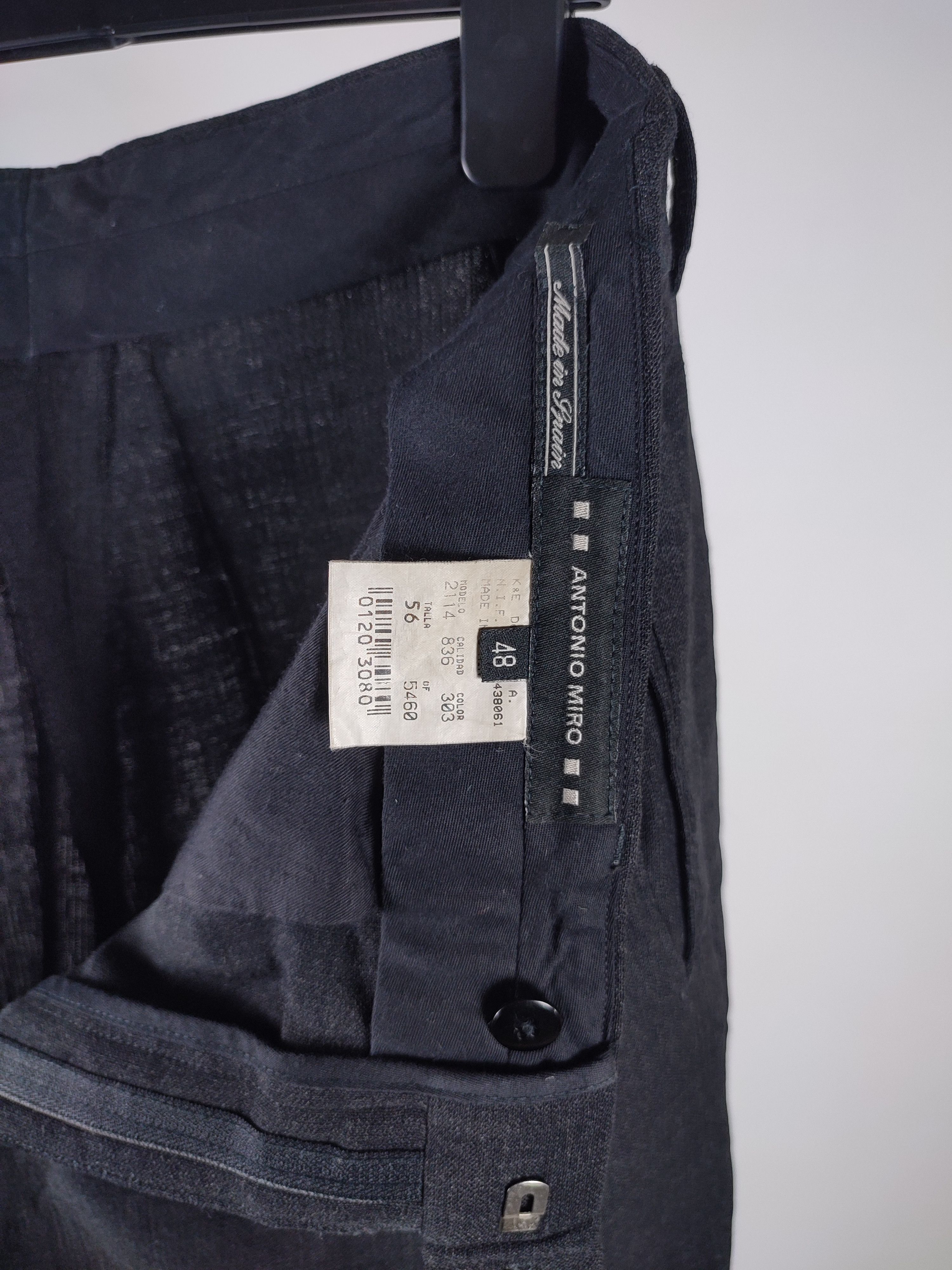 ANTONIO MIRO 90s Antonio Miro Fashion Runway Casual Trousers Wool Pants Size US 34 / EU 50 - 13 Thumbnail