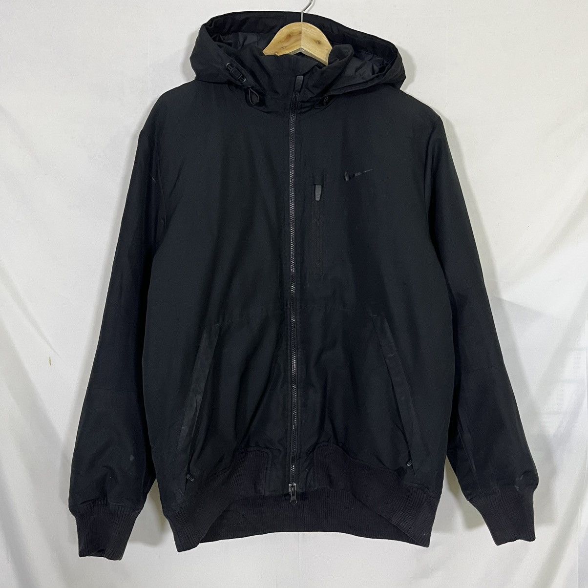 Nike NIKE SMALL LOGO PUFFER HOODED JACKET Size US L / EU 52-54 / 3 - 1 Thumbnail