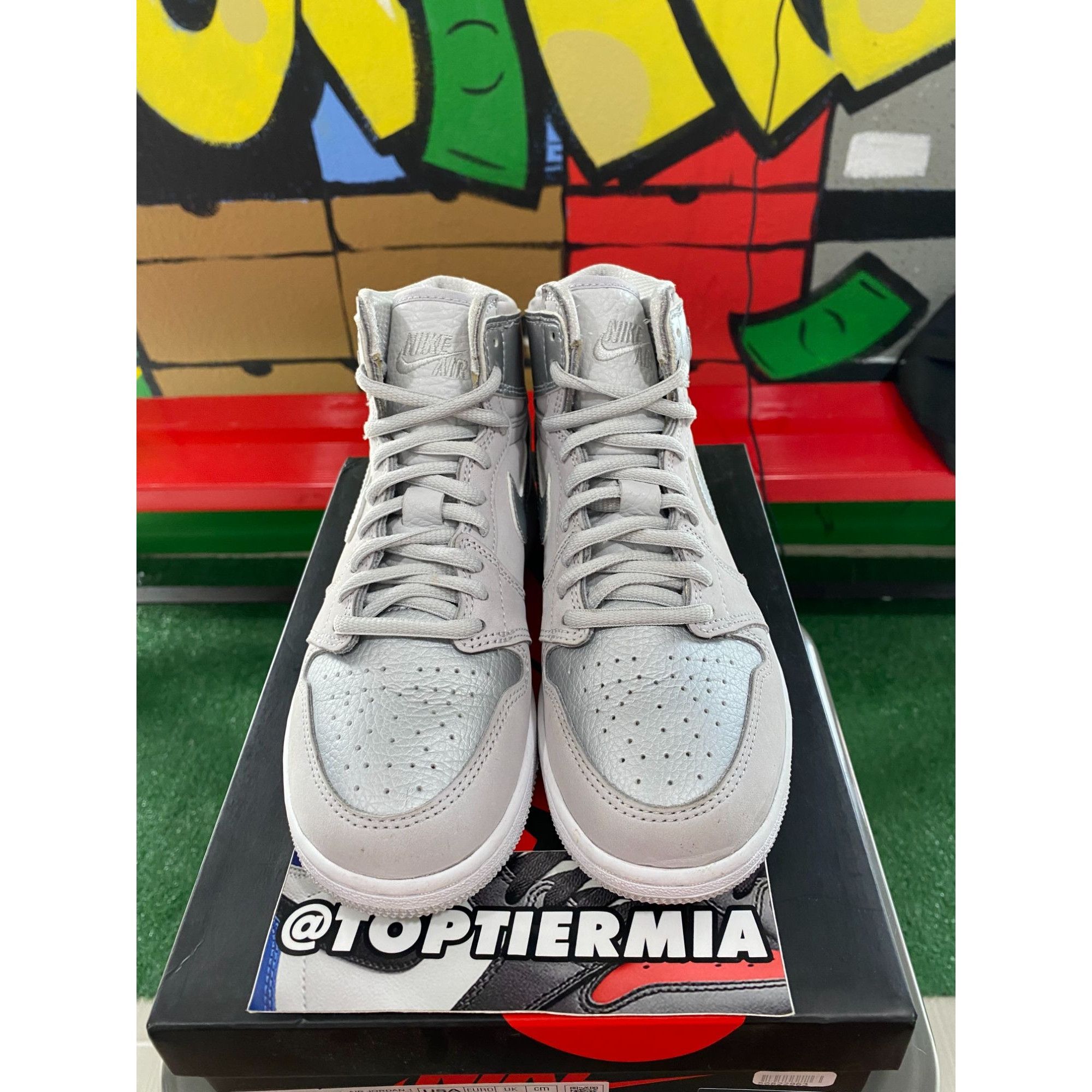 Jordan Brand air jordan 1 high og gs co.jp neutral grey 2020 sz 3.5y Grailed