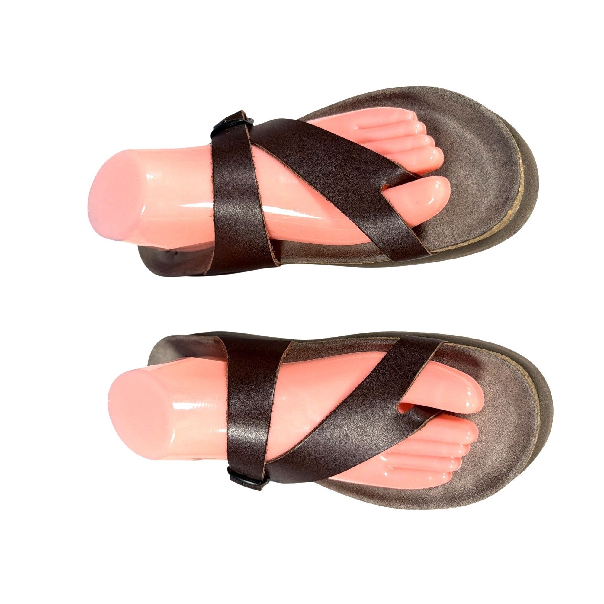 Mephisto New Mephisto Women's 42 Helen Sandal Chestnut Brown MSRP$175 Size US 12 / IT 42 - 4 Thumbnail