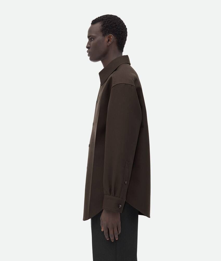 Bottega Veneta Wool twill overshirt Size US M / EU 48-50 / 2 - 7 Thumbnail