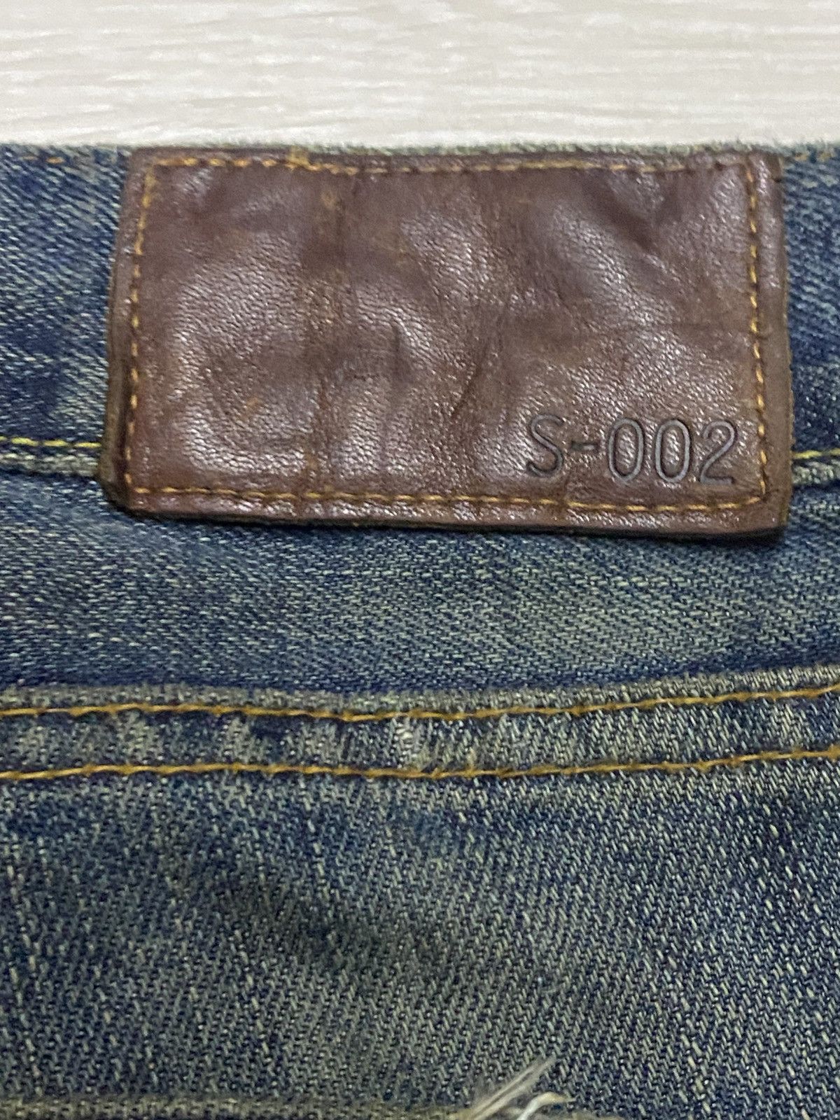 Uniqlo Vintage Japanese Brand Uniqlo S-002 Mud Wash Baggy Jeans Size US 38 / EU 54 - 10 Thumbnail