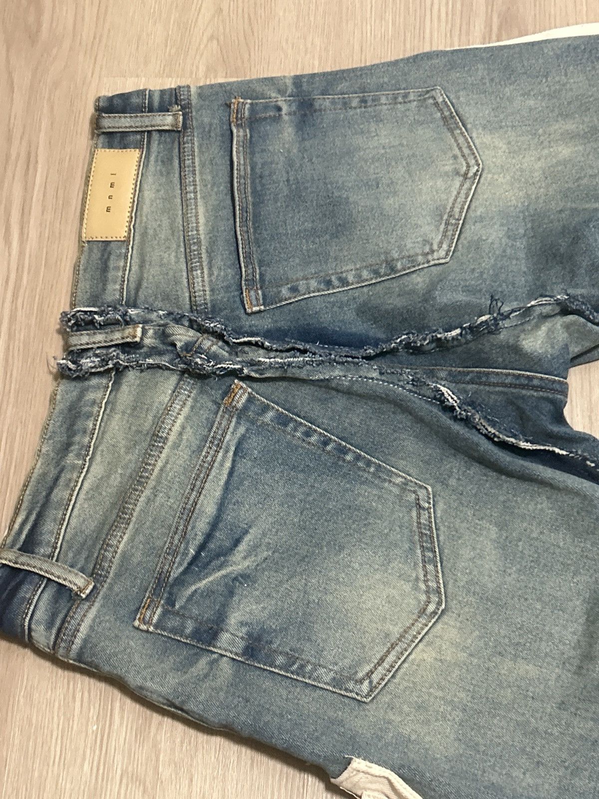 MNML Cargo Pocket Flared Denim Size US 32 / EU 48 - 3 Thumbnail