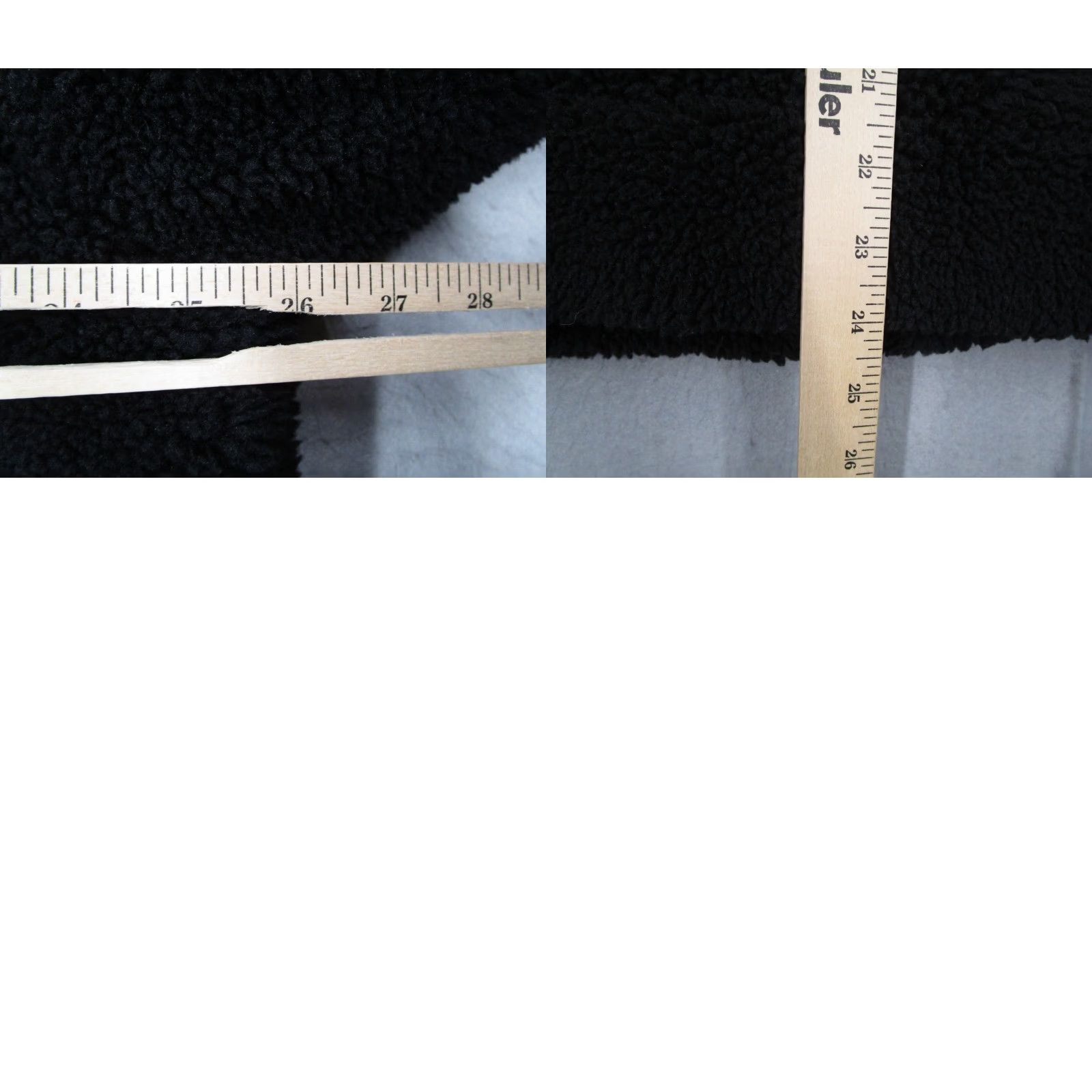 Volcom Volcom Jacket Women 16 Black Sherpa Fleece Full Zip Lined Fuzzy Gorpcore Size XXL / US 16-18 / IT 52-54 - 8 Thumbnail