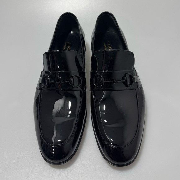 Gucci Gucci Ed Leather Moccasins Black Men’s Size 11 Size US 11 / EU 44 - 2 Thumbnail