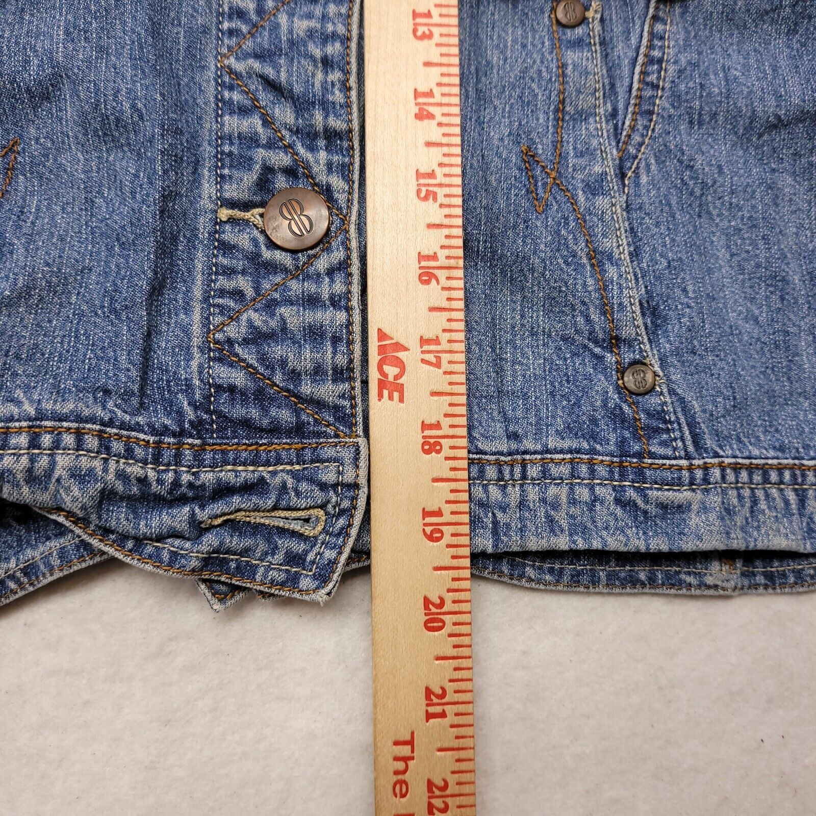 Bill Blass Bill Blass Casual Button Up Denim Jacket Womens Size M Blue Size M / US 6-8 / IT 42-44 - 7 Thumbnail