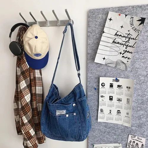 Japanese Brand Denim Ladies Bag Size ONE SIZE - 4 Thumbnail