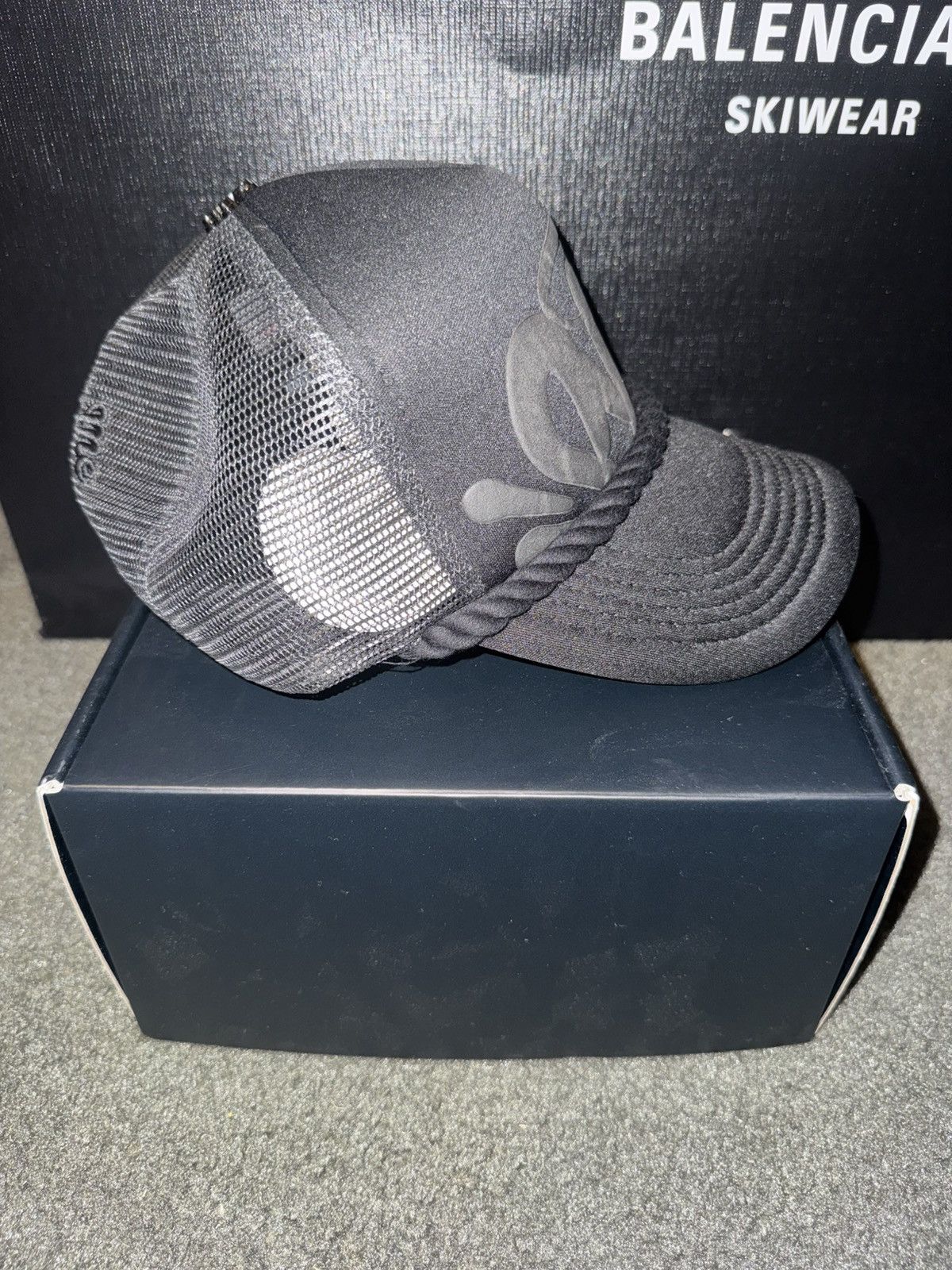 Syna World SYNA WORLD TRUCKER HAT - BLACK Size ONE SIZE - 7 Thumbnail