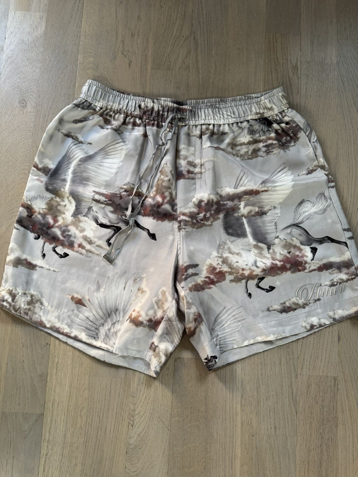 Amiri AMIRI silk shorts STUDY PHOTOS FOR REAL TAPE MEASUREMENTS Size US 32 / EU 48 - 2 Thumbnail