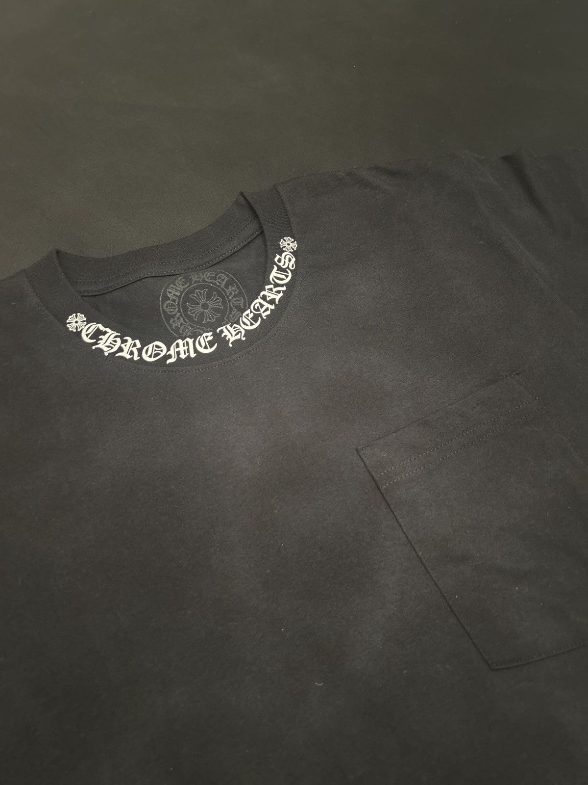 Chrome Hearts Chrome Hearts Neck Logo Tee Size US M / EU 48-50 / 2 - 2 Thumbnail