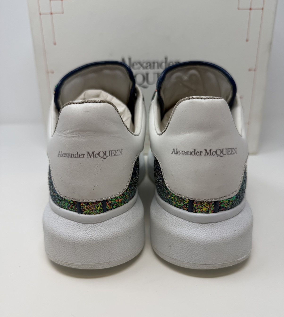 Alexander McQueen Alexander McQueen Oversized Glitter Sneaker Size US 7 / IT 37 - 5 Thumbnail