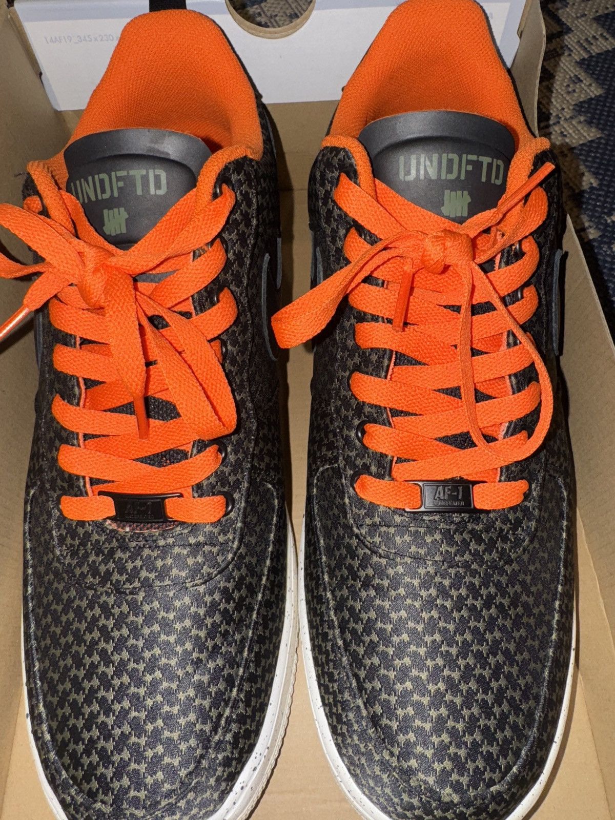 Nike × Undefeated Nike X Undefeated Air Force 1’s Size US 12 / EU 45 - 6 Thumbnail