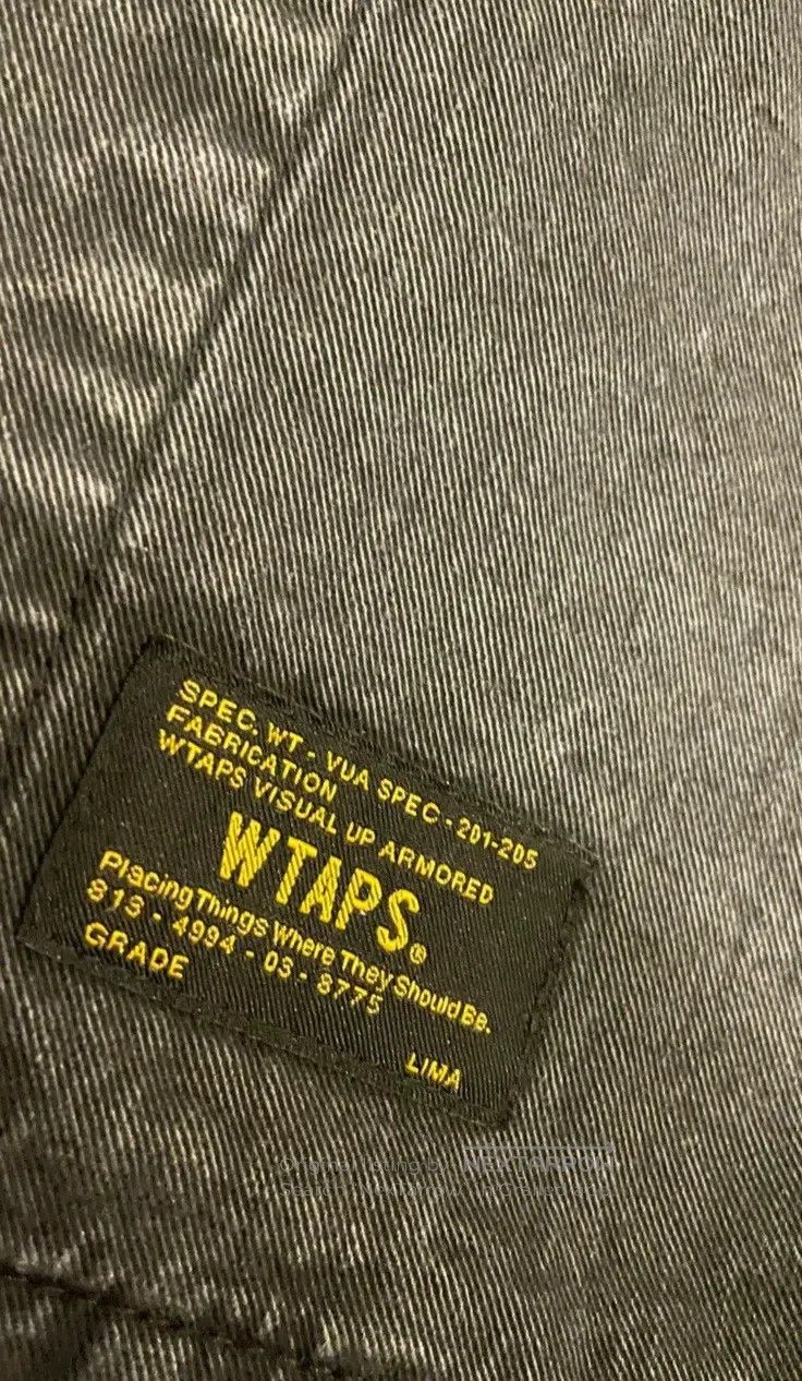 Other Wtaps Washed heavy water collarless single pocket jacket Size US L / EU 52-54 / 3 - 3 Thumbnail