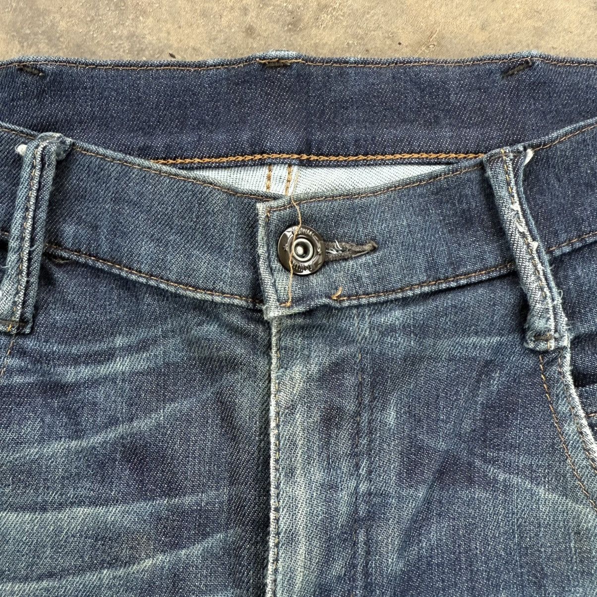 Edwin VINTAGE EDWIN JERSEY FADED RIPPEP JEAN DENIM PANTS Size US 34 / EU 50 - 7 Thumbnail