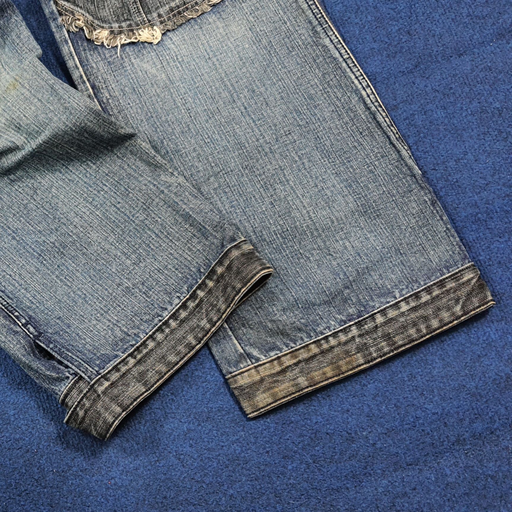 Diesel Rare Vintage Diesel Rabox Panelled Jeans Grunge C297N21 Size US 34 / EU 50 - 3 Thumbnail