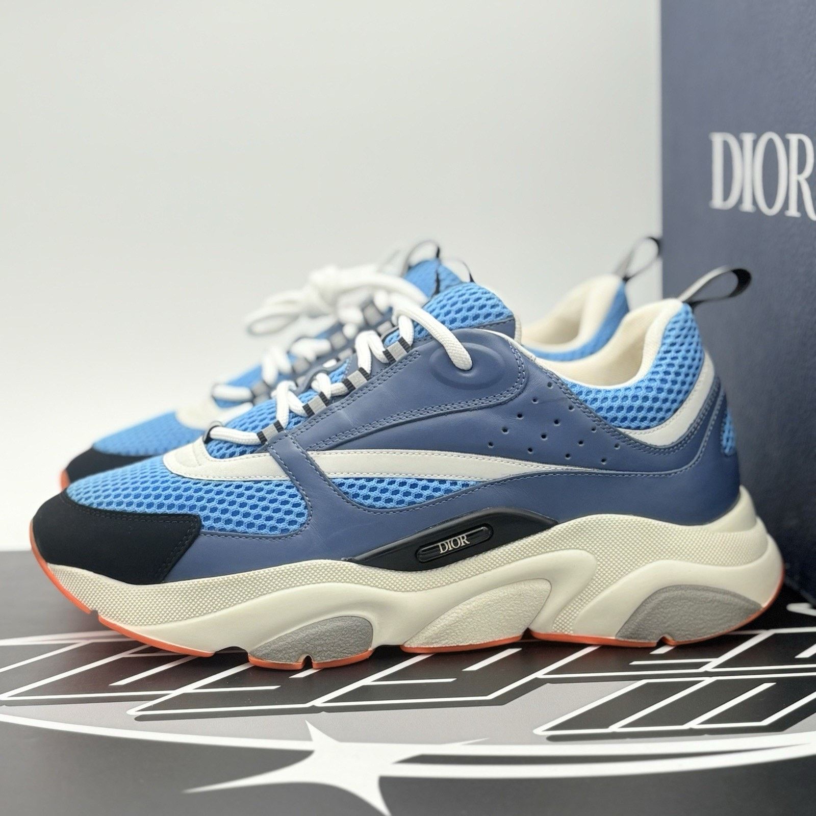 Dior Dior B22 Sneaker ' Blue White Navy ' | SUPER CLEAN! Size US 9 / EU 42 - 1 Thumbnail