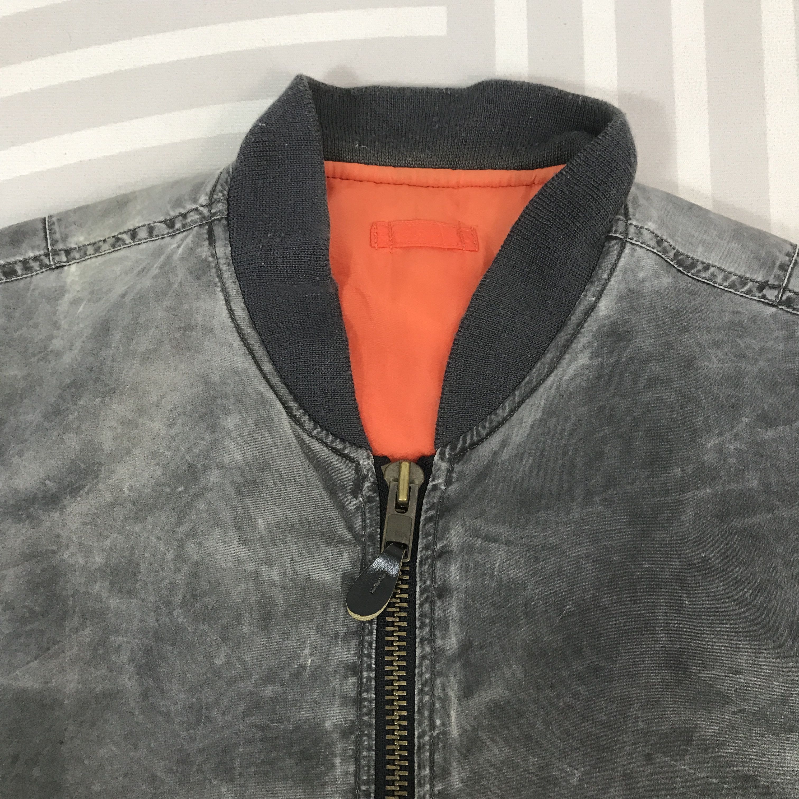 Japanese Brand Vintage Air Force Intermediate Ma-1 Bomber Jacket Size US L / EU 52-54 / 3 - 8 Thumbnail
