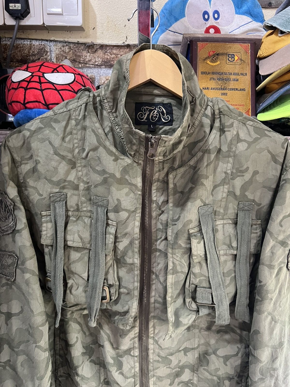 Other 🔥Rare Camo Bondage Zipper Jacket Size US M / EU 48-50 / 2 - 4 Thumbnail