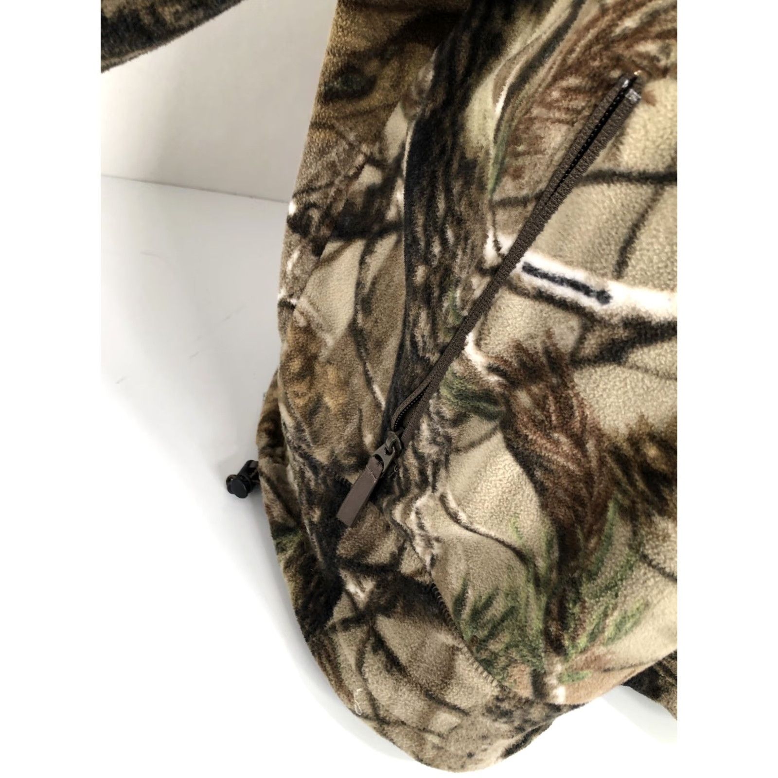 Vintage Cabela's Heavy Duty Pullover Camouflage Hunting 2XL Fleece Jacket Men XL? (Correction: 2XL) Size US XXL / EU 58 / 5 - 3 Thumbnail