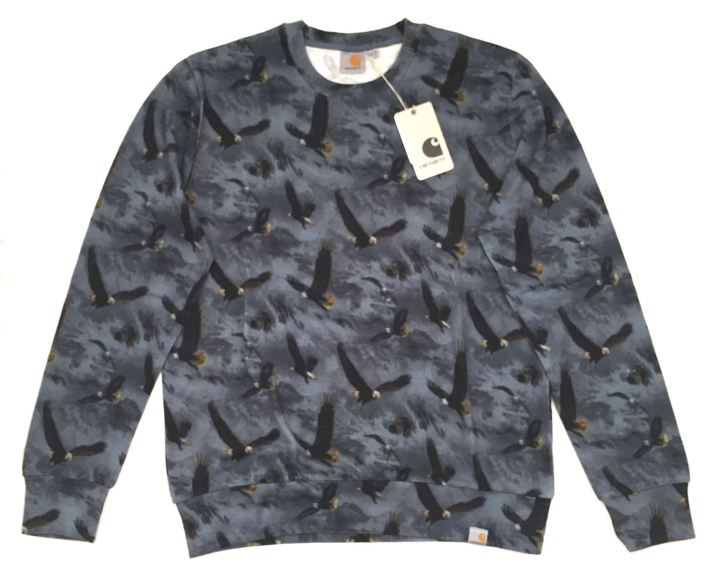 Carhartt × Carhartt Wip Carhartt Work In Progress Eagle Print Crewneck Sweatshirt Size US S / EU 44-46 / 1 - 1 Preview