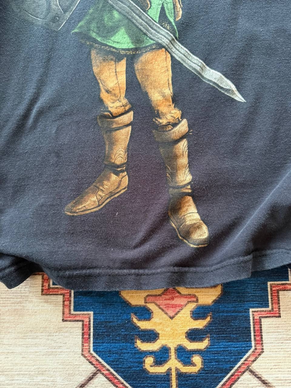 Anime Vintage Y2K The Legend of Zelda Twilight Princess Tshirt Size US M / EU 48-50 / 2 - 4 Thumbnail