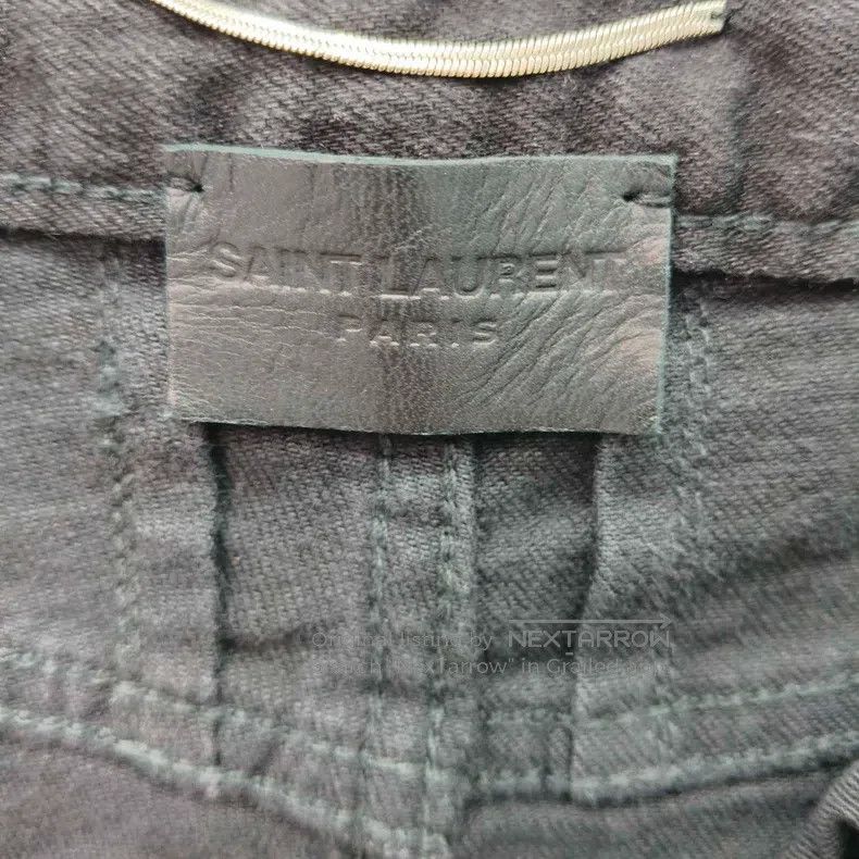 Saint Laurent Paris Saint Laurent Paris Men's Denim Jeans Size US 33 - 5 Thumbnail