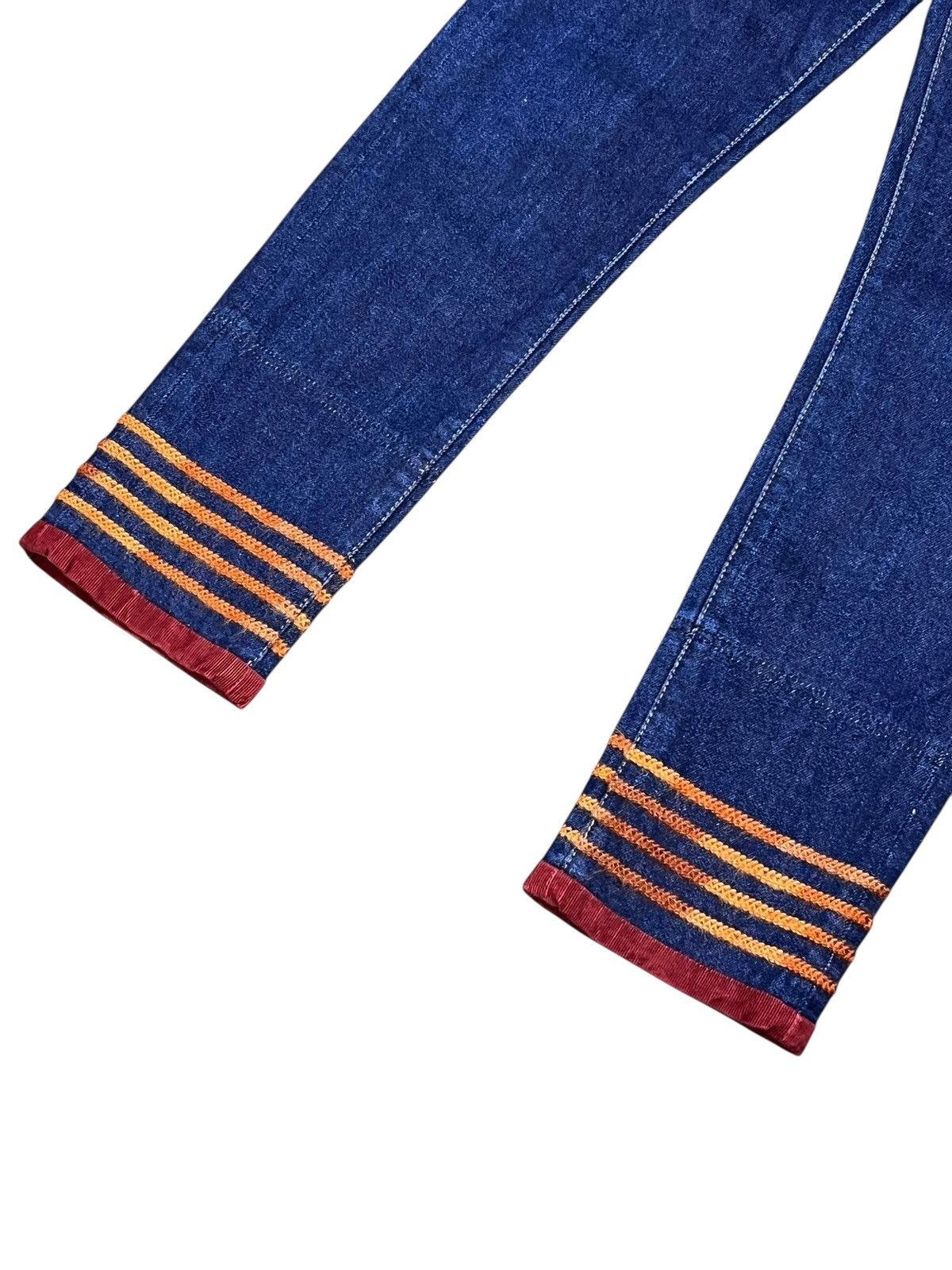 Frapbois Frapbois Harajuku Suspender Jeans Y2K Street Grail Rare Size US 29 - 7 Thumbnail