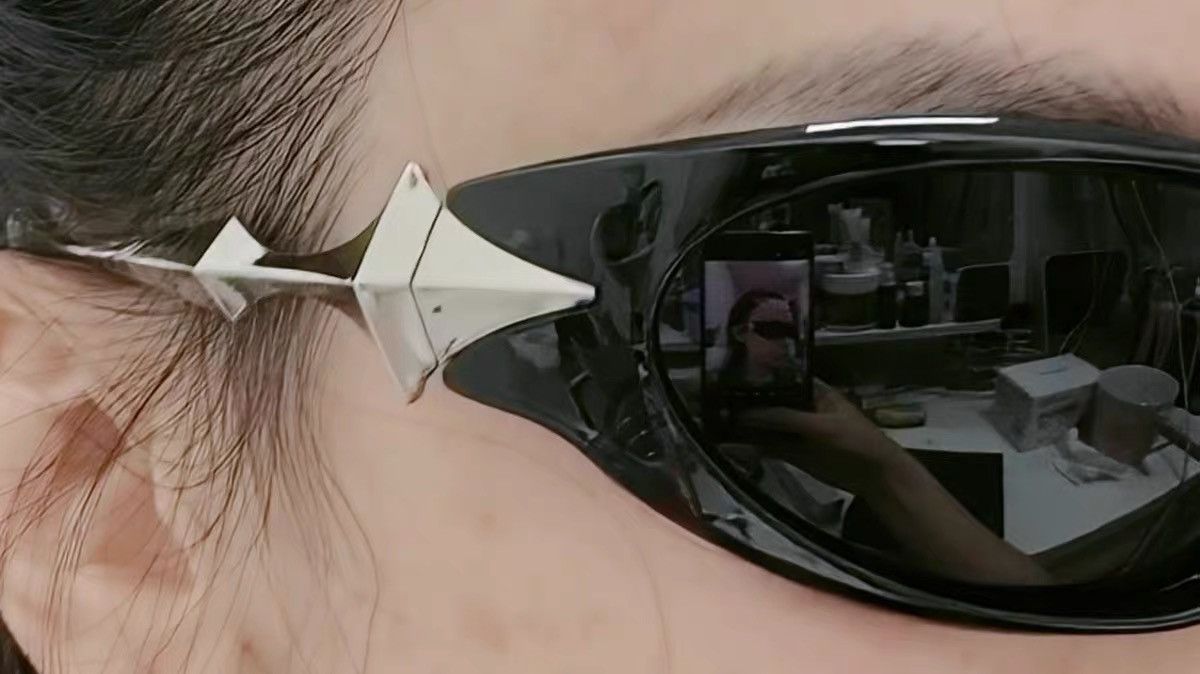 Electric Visual × Vintage Retro punk rock rave electro pop sunglasses Size ONE SIZE - 5 Thumbnail