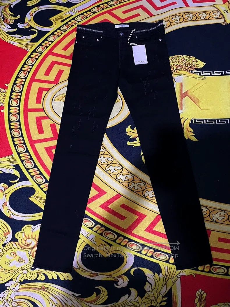 Givenchy Givenchy Zipper trendy denim pants Size US 32 / EU 48 - 1 Thumbnail