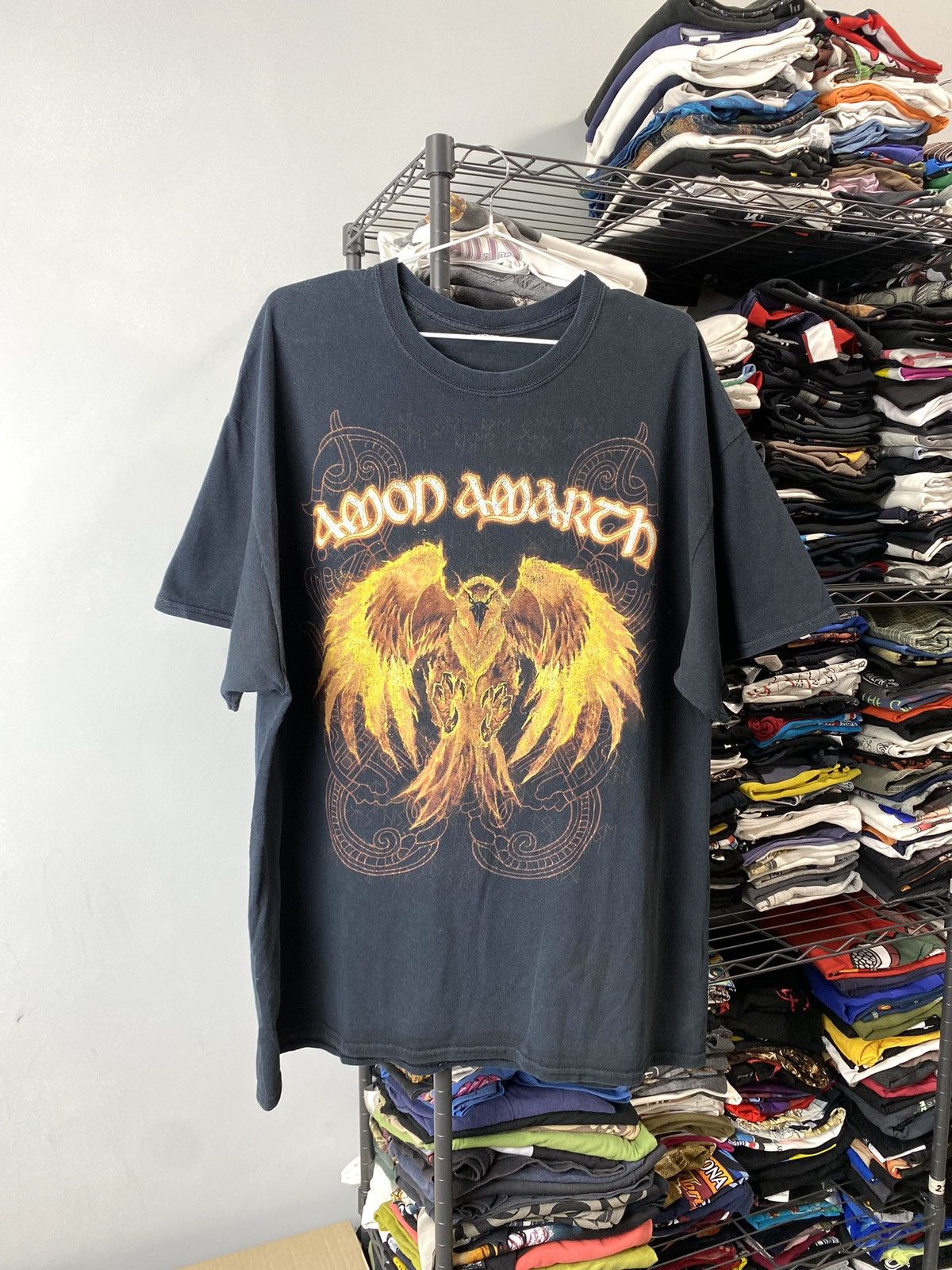 Band Tees Vintage 2000’s Amon Amarth Band T Shirt Size US XL / EU 56 / 4 - 1 Thumbnail