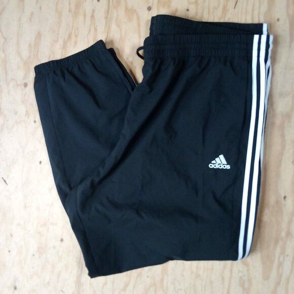 Adidas Adidas 3 Stripe Wind Pants Joggers Trainers Size US 40 / EU 56 - 1 Thumbnail